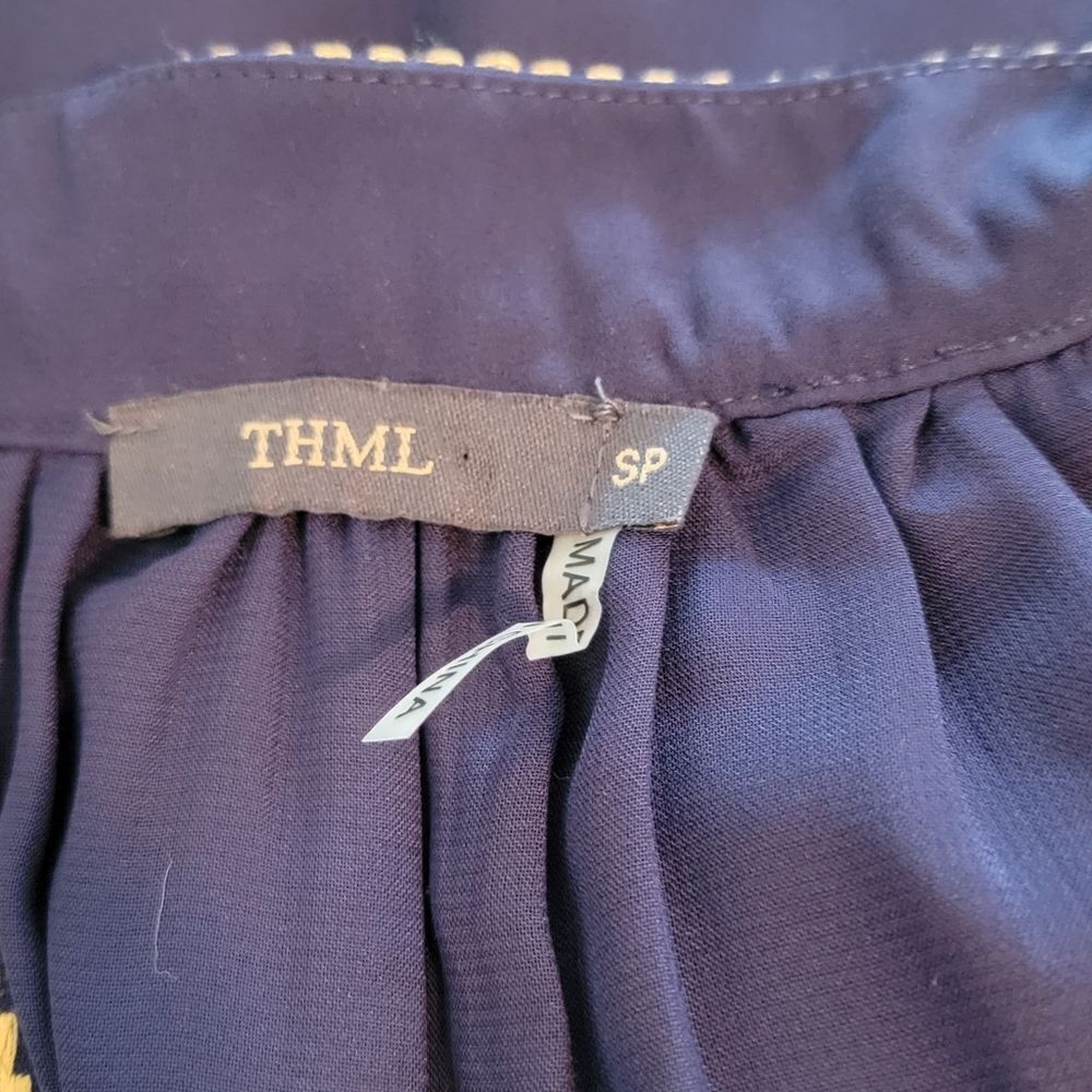 NWOT THML navy shift dress - Picture 5 of 6